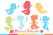 Mermaid Silhouettes in Fresh Boy, an Illustration by Amanda Ilkov (Thumbnail 1 of 3)