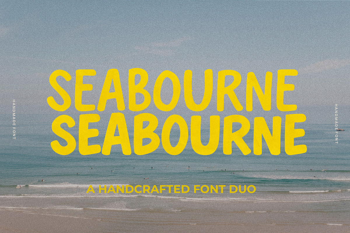 Seabourne Handmade Marker Font Duo, a Font by Laras Wonderland (Photo 1 of 11)