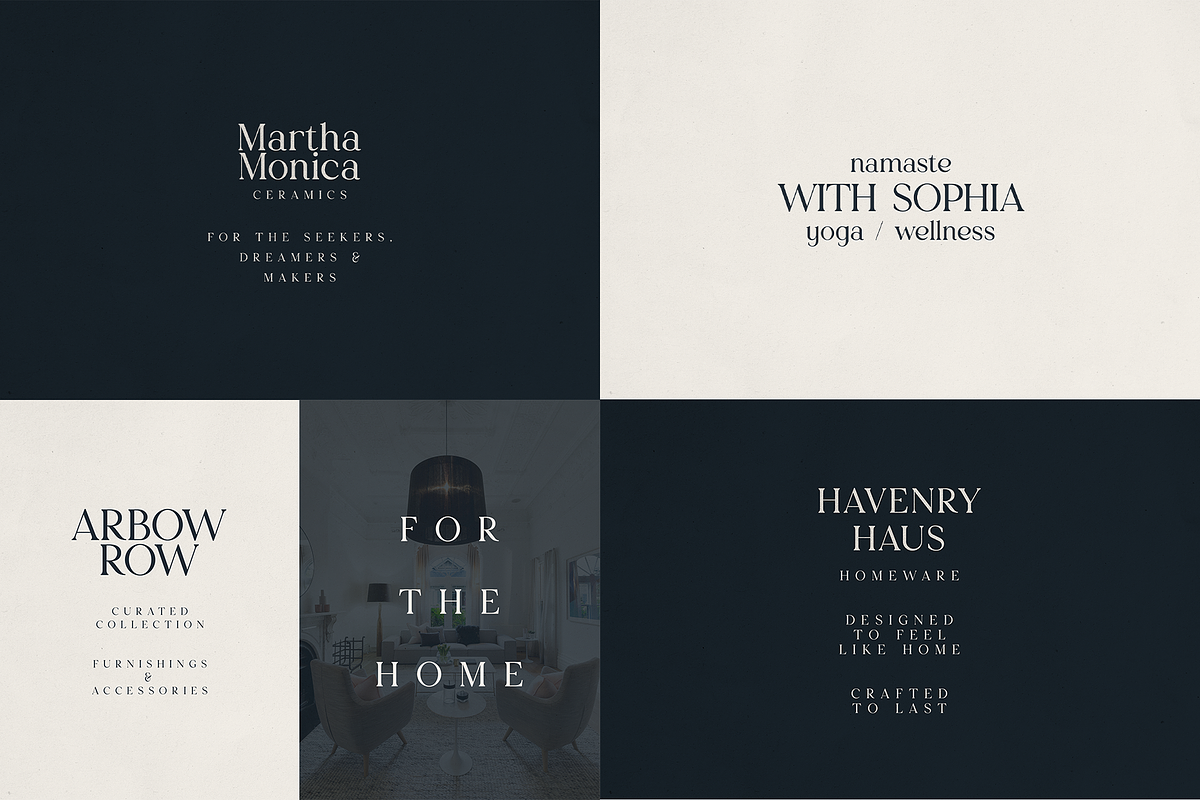 Luxury Serif Collection - 8 Fonts, a Serif Font by Only Fonts (Photo 3 of 12)