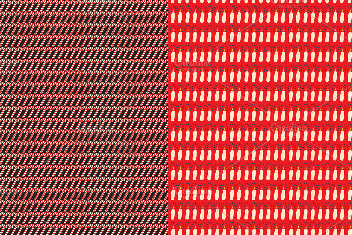 10 Seamless christmas digital paper, a Pattern Graphic by Madhabi Studio (Photo 6 of 6)