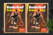 Basketball Game Day Flyer Template, a Flyer Template by Boostock (Thumbnail 5 of 6)