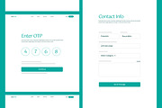 Company Landing Page UI UX Layout, an UI Kit Template by CreativeShaper (Thumbnail 3 of 4)