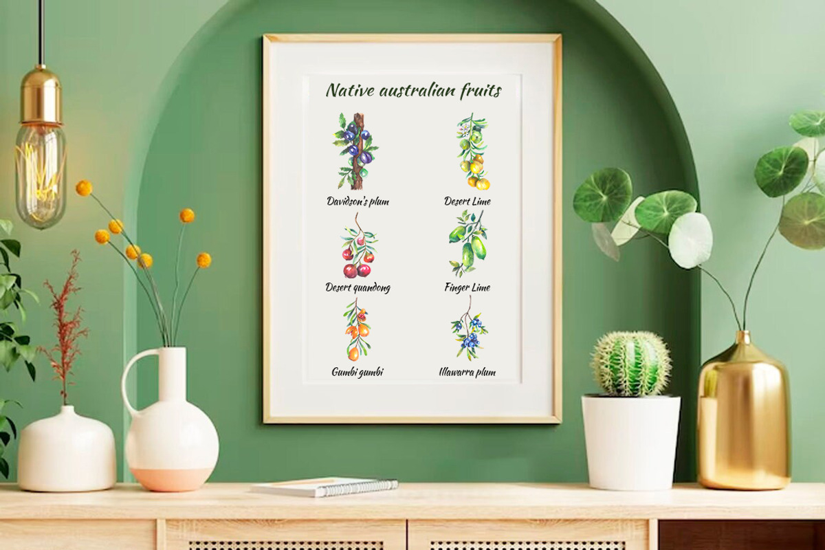 Australian Native fruits cliparts, an Illustration by FITALARTSNEDIGI (Photo 7 of 7)