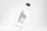 Transparent Pet Water Bottle, a Household Mockup by Se٧enStudio (Thumbnail 2 of 2)
