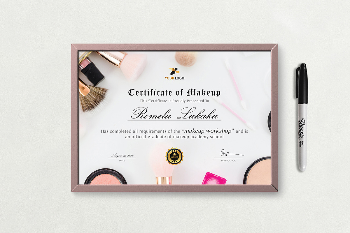Certificate, a Stationery Template by DesignDevisers (Photo 5 of 10)