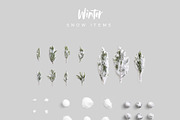Winter Scene Creator Bundle, a Books & Magazine Mockup by Custom Scene (Thumbnail 17 of 32)