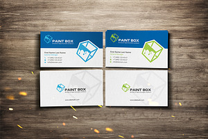 Paint Box Business Card