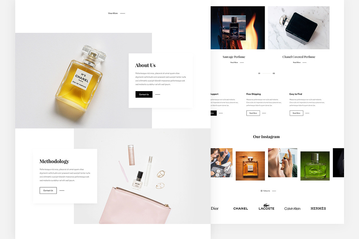 Fleur — Store Landing Page, a Landing Page Template by artemmashirov (Photo 2 of 3)
