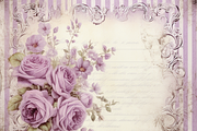 Purple Rose Strips, a Pattern Graphic by Printable Treasure (Thumbnail 5 of 8)