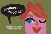 Pretty Spiffy Paper Shapes, an Object Graphic by Corinne Dodenhoff (Thumbnail 2 of 6)