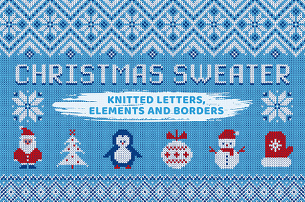 Christmas Sweater-Knitted Collection