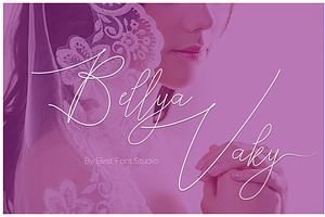 Bellya Vaky Font OFF 50 %