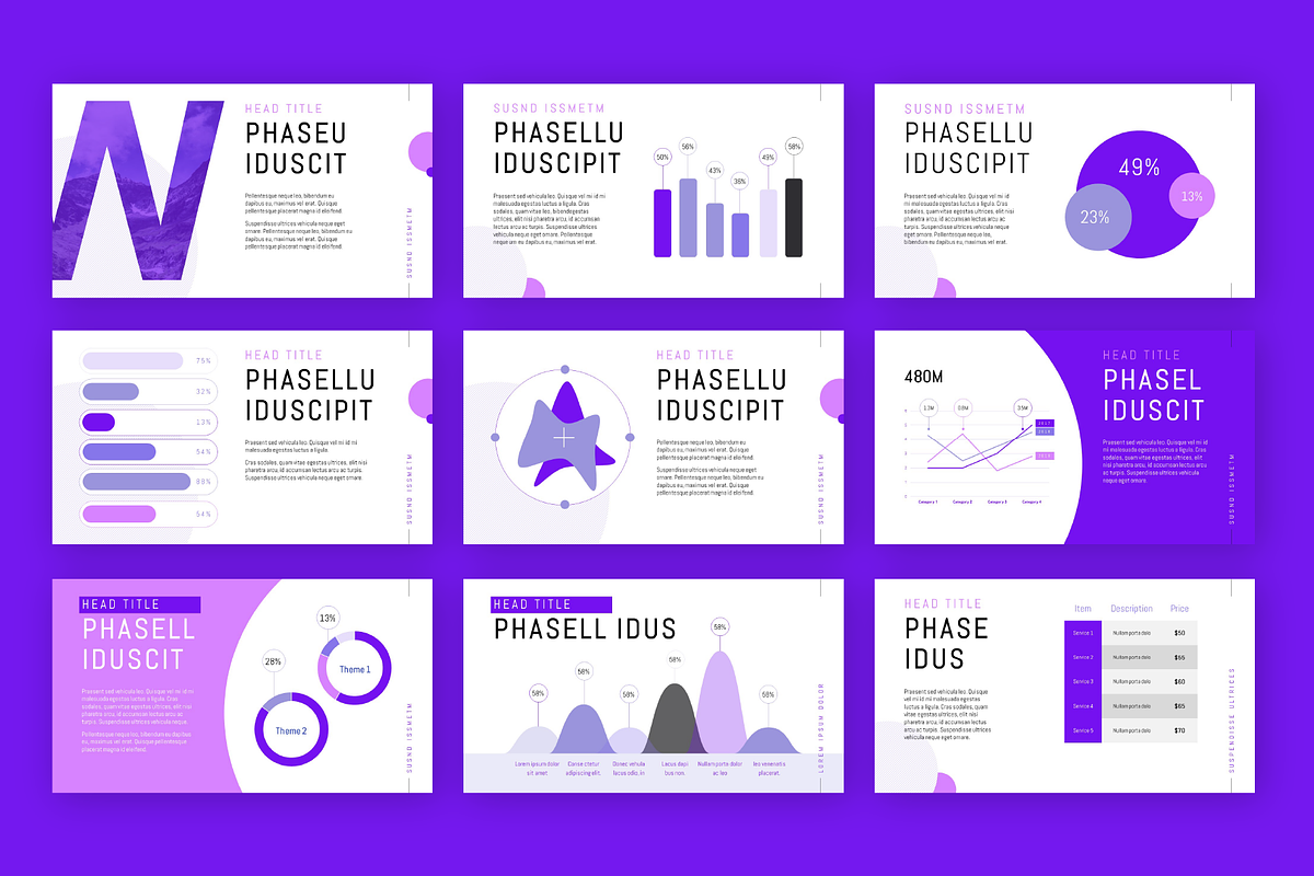 Circles - PowerPoint Template, a Presentation Template by chio.design - Khalay Chio (Photo 7 of 13)