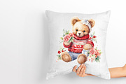 Christmas fair watercolor clipart, a Decorative Illustration by Hello My Print (Thumbnail 9 of 10)