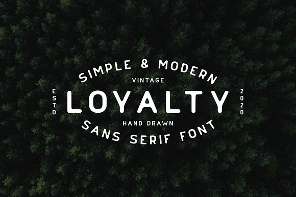 Loyalty Font preview 7