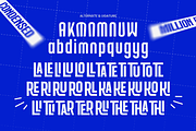 Million - Branding Condensed Font, a Sans Serif Font by TokoPress (Thumbnail 13 of 13)