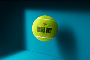 Tennis Ball Mockups, a Product Mockup by megostudi0 (Thumbnail 4 of 6)