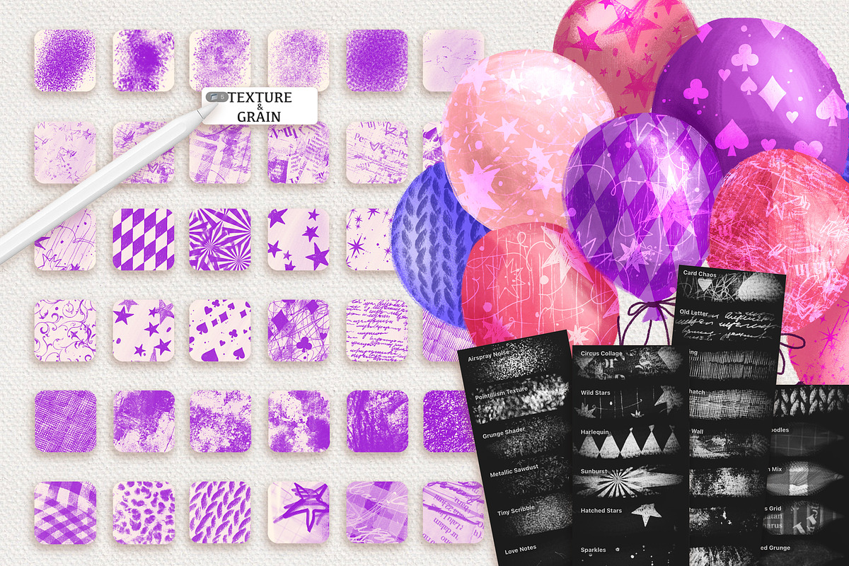 ULTIMATE WET & DRY PROCREATE BRUSHES, a Brush Add-On by AlexandraArt (Photo 11 of 11)