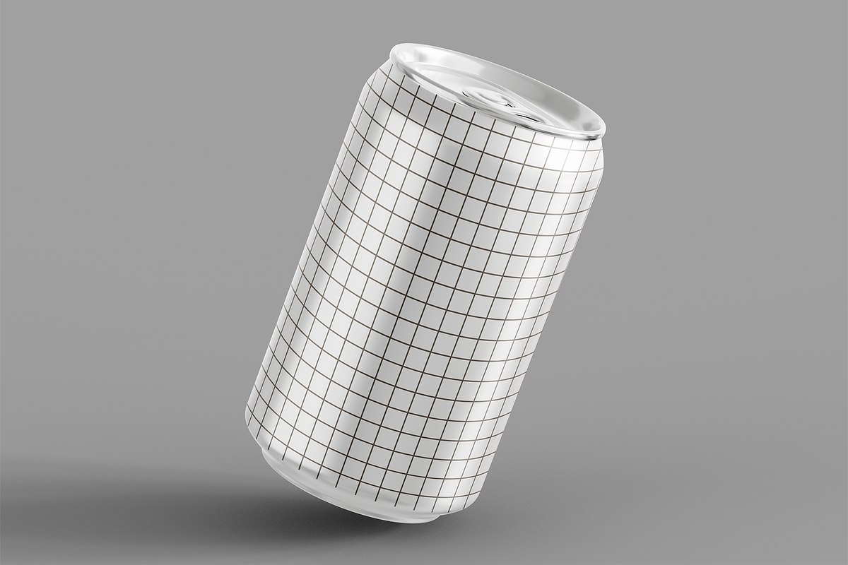 Drink Tin Can Mockup, a Packaging Mockup by Muhazdinata (Photo 8 of 8)