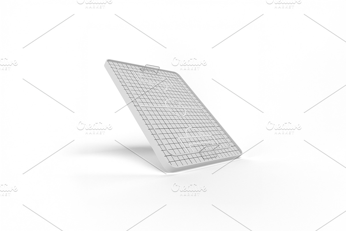 Cartoon Football Field Mockup, a Merchandise Mockup by Qaleb Studio (Photo 1 of 2)