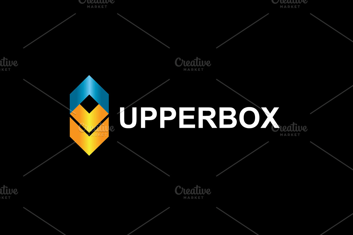 UPPERBOX Logo Template, a Branding & Logo Template by Art Zooted (Photo 1 of 3)