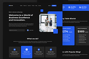 Bisnist - Business Landing Page, an UI Kit Template by ENATIVE (Thumbnail 2 of 4)