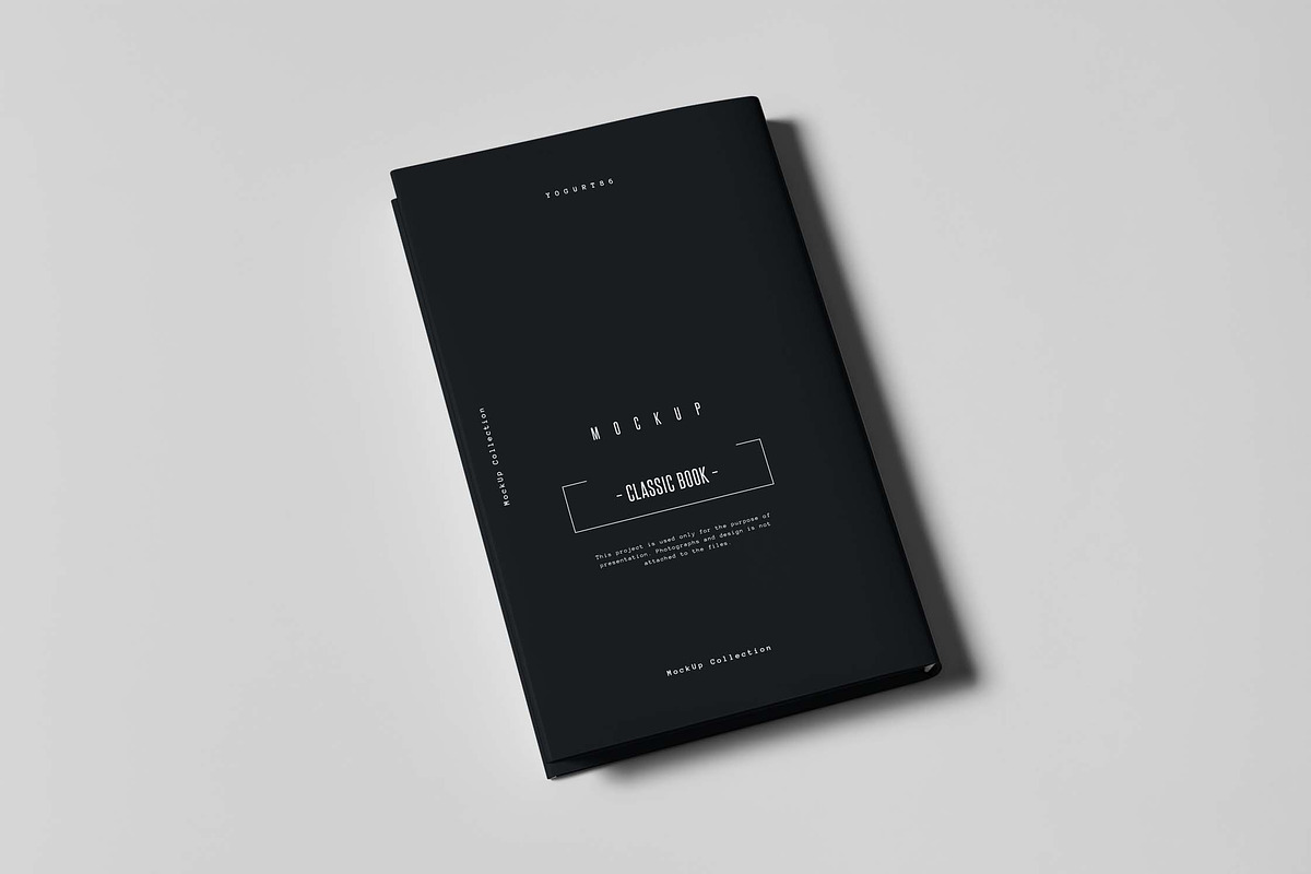 Book / Book Jacket Mock-up, a Books & Magazine Mockup by Yogurt86 (Photo 2 of 11)