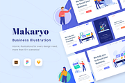 Business Atomic Illustration, a Templates & Theme by Graphicdunk (Thumbnail 1 of 6)
