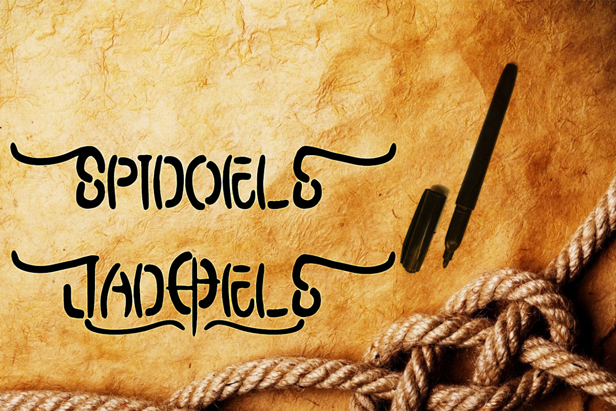 Spidoels Jadoels Handwriting