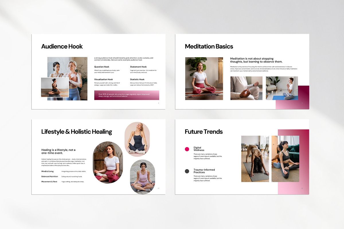 Yoga & Healing Presentation preview 4