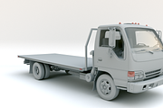 Isuzu Flatbed Truck, a Cars & Vehicle 3D Model by Olives (Thumbnail 3 of 21)