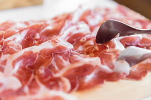 Slices of coppa, a Food & Drink Photo by KYNA STUDIO