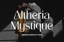 Altheria Mystique Unique Font