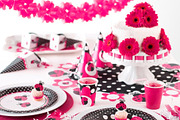Pink Ladybugs Clipart, Spring, SVG, an Animal Illustration by MyClipArtStore (Thumbnail 3 of 4)