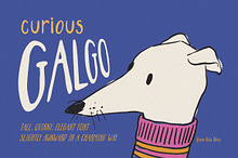 Curious Galgo - Tall Font Family