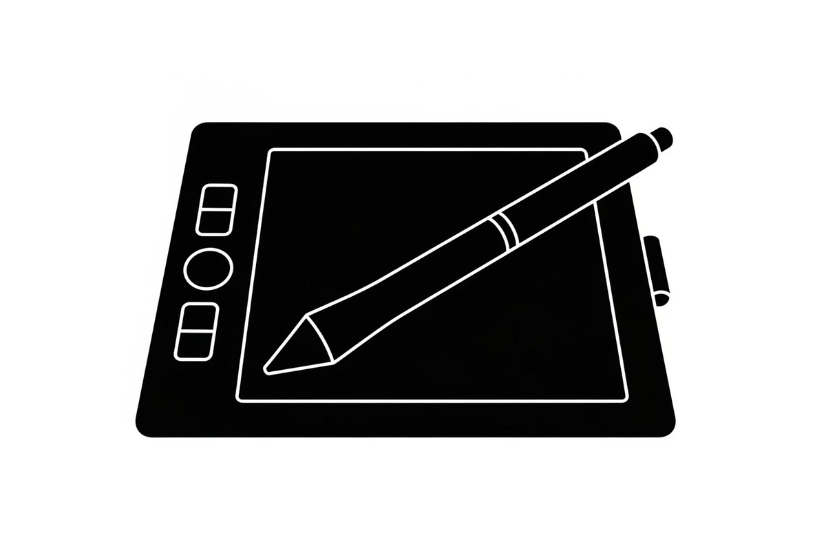 50 Graphic Drawing Tablet Vector Bun, an Illustration by Amazin_art (Photo 6 of 51)