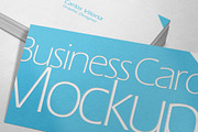 Business Card Mockup 01, a Print Template by Mockups by Carlos Viloria (Thumbnail 2 of 2)