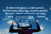 Behind The Nineties Sans 12 Fonts, a Sans Serif Font by Casloop Studio (Thumbnail 3 of 10)