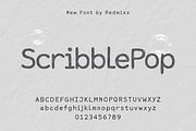 ScribblePop Font, a Handwritten Font by Redmixx Design (Thumbnail 1 of 6)