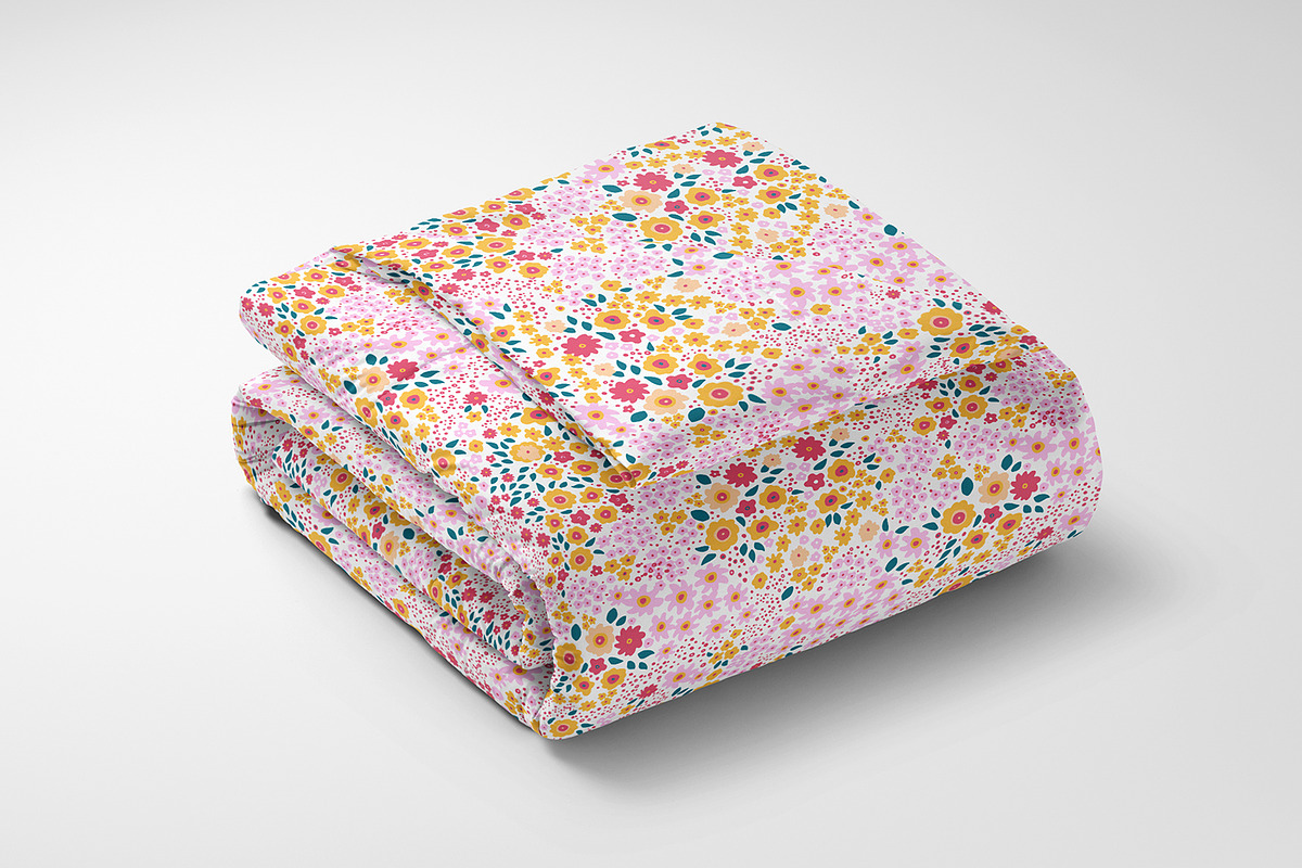 Spring Ditsy Vector Seamless Pattern, a Pattern Graphic by MalyskaStudio (Photo 13 of 15)