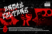 Spooky Street Horror Graffiti Font, a Font by PutraCetol Studio (Thumbnail 3 of 5)