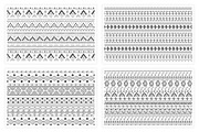 12 Tribal Seamless Patterns, a Pattern Graphic by Vodoleyka (Thumbnail 3 of 5)