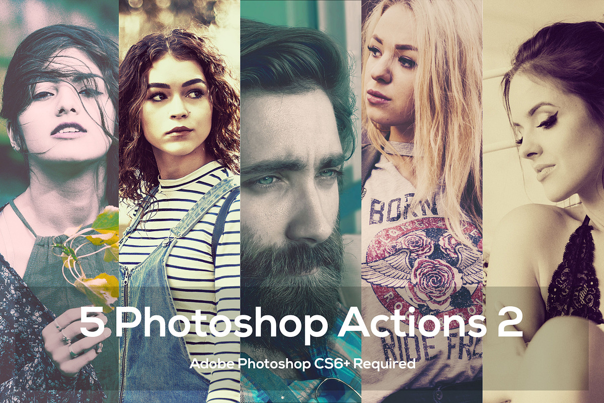 5 Photoshop Actions 2, an Action Add-On by The_DrX (Photo 1 of 11)