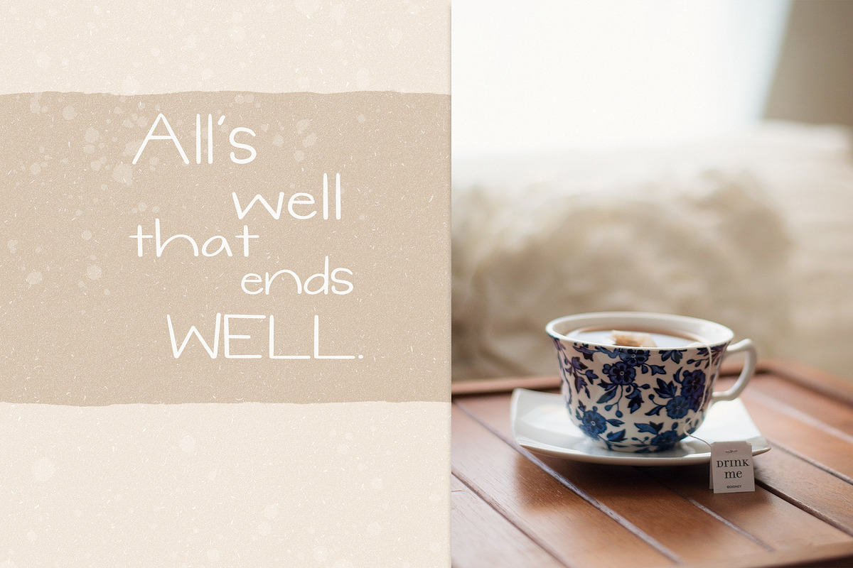 Simplicity Handmade Font preview 2