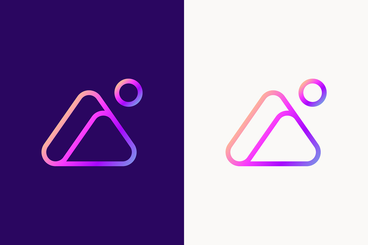 Gallery Icon Image Abstract Logo, a Branding & Logo Template by Signatoro