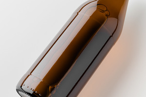 Euro beer bottle mockup, JPEG, a Food & Drink Photo by Shablon