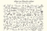 Easter Whimsy illustrations clip art, a Seasonal Illustration by susie-p-art (Thumbnail 3 of 15)