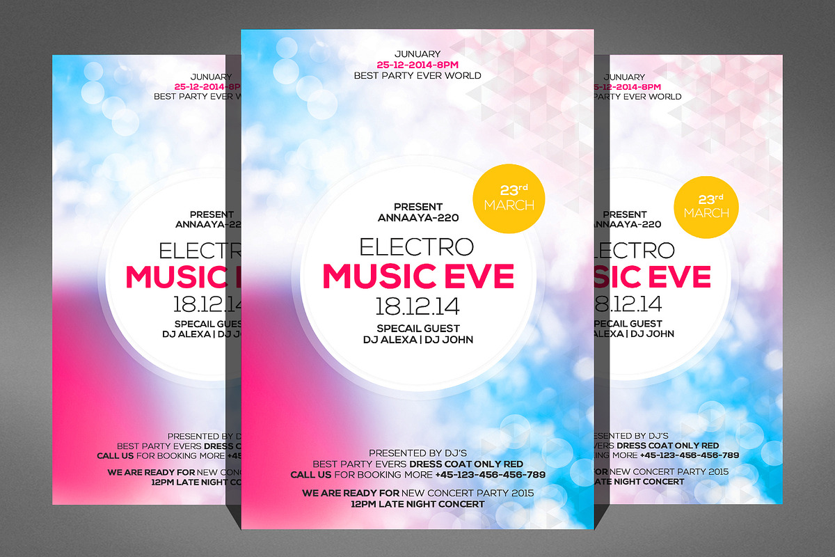 100 Party Flyer Bundle, a Flyer Template by Graphic Templates (Photo 9 of 101)