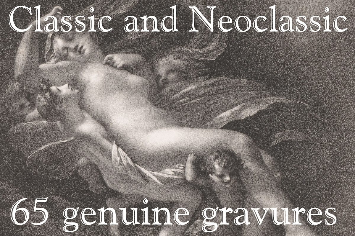 Classic and Neoclassic Gravures, a Decorative Illustration by Intellecta Design (Photo 3 of 9)
