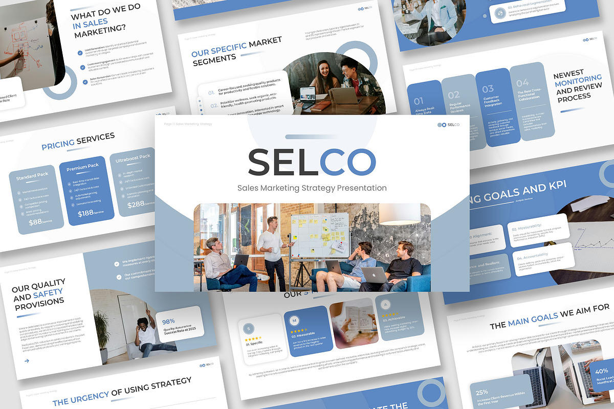 Selco Sales Marketing Startegy, a Presentation Template by kerismaker (Photo 1 of 10)